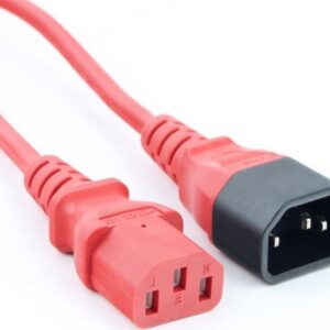 Кабель питания кабелей Filum FL-PC-C13/C14-C1-1.8-RD