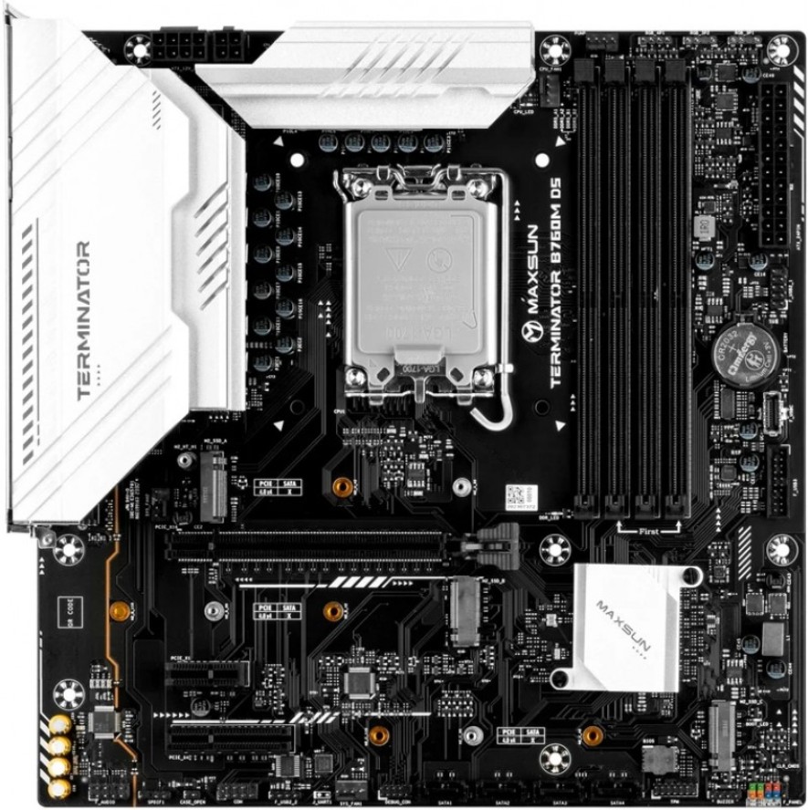 Материнская плата MAXSUN MS-Terminator B760M D5 WiFi V2, LGA1700, Intel B760, mATX
