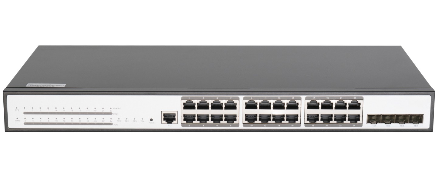 Коммутатор PoE NikoMax GL-SW-G204-28P