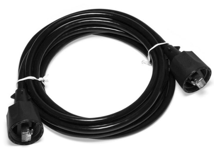 Кабель патч-корд F/UTP 5e кат. 1м Lanmaster LAN-S45-45-1.0-WP