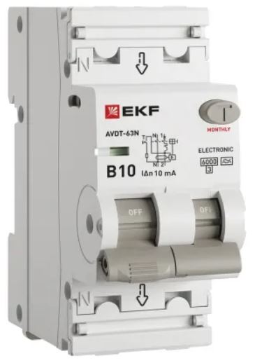 Автомат дифференциальный EKF D63N26EA10B10