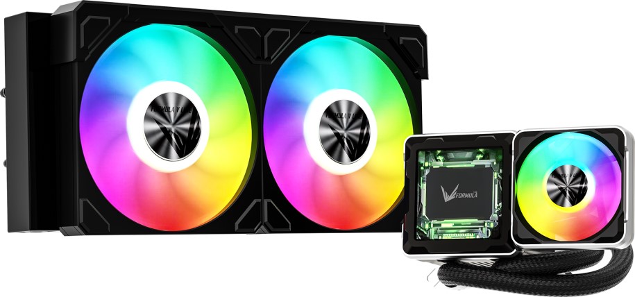 Система охлаждения жидкостная Formula V Cryo Wing Digi 240 BK