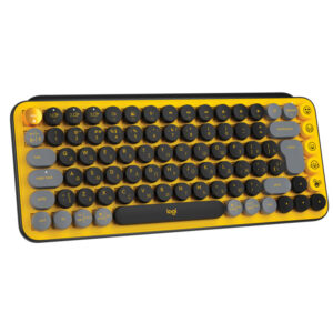 Механическая клавиатура Logitech POP Keys, USB, Bluetooth, Желтый [920-010716]