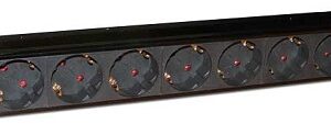 Блок розеток 19", 8 розеток TWT TWT-PDU19-10A8P