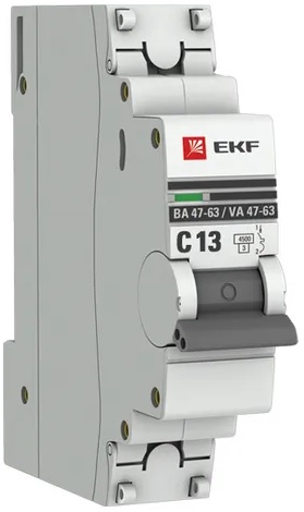 Автоматический выключатель EKF mcb4763-1-13C-pro