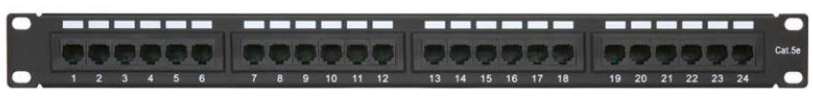 Патч-панель Netlan EC-URP-24-UD2