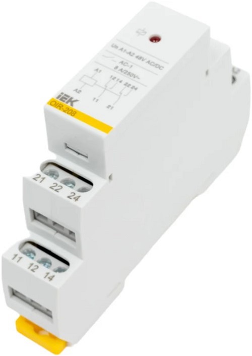 Реле промежуточное IEK OIR-208-ACDC48V