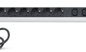Блок розеток 19", 10 розеток Cabeus PDU-16-10S-10C13-B
