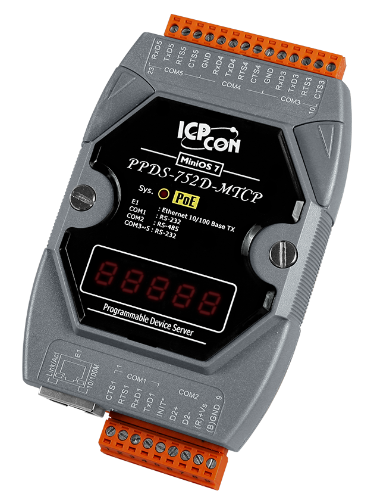 Преобразователь ICP DAS PPDS-752D-MTCP CR