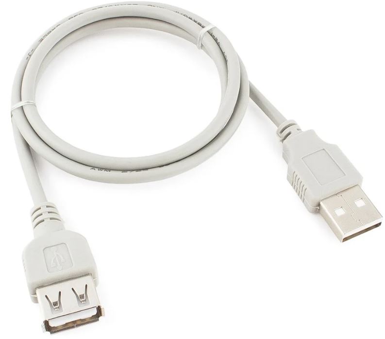 Кабель интерфейсный USB 2.0 Cablexpert CC-USB2-AMAF-75CM-N