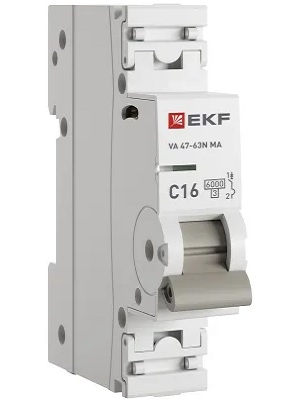 Автоматический выключатель EKF M63MA6116C
