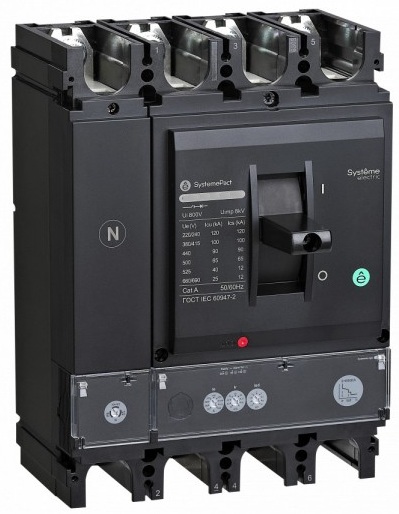Автоматический выключатель в литом корпусе Systeme Electric SPC400F40023L3DF