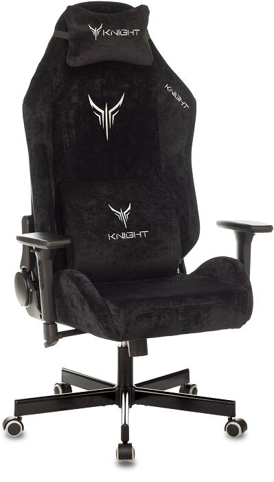 Кресло игровое Бюрократ KNIGHT N1 BLACK