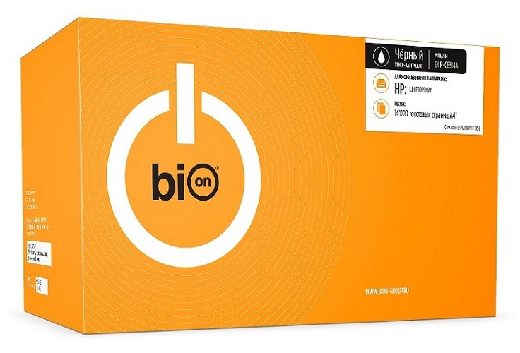 Тонер-картридж BION BCR-CE314A Черный