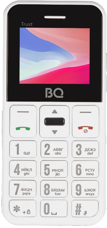 Мобильный телефон BQ 1866 Trust White
