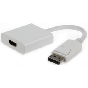 Переходник DisplayPort (M) - HDMI (F), Cablexpert A-DPM-HDMIF-002-W