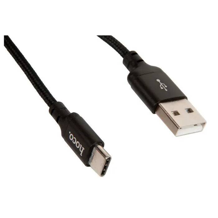 Кабель интерфейсный USB 2.0-Type C Hoco X14