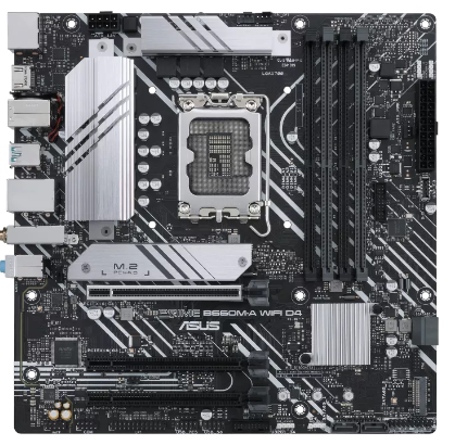 Материнская плата ASUS PRIME B660M-A WIFI D4, LGA1700, Intel B660, mATX