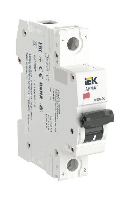 Автоматический выключатель IEK AR-M06N-1-L002DC