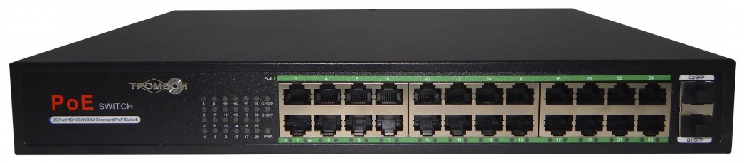 Коммутатор сетевой Тромбон IP-К24