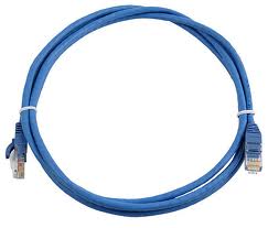 Кабель патч-корд U/UTP 5e кат. 3м NikoMax NMC-PC4UD55B-030-BL