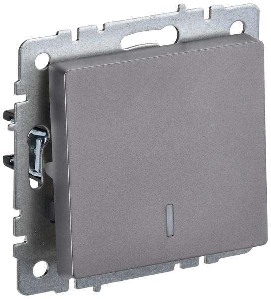 Переключатель одноклавишный IEK BR-V12-1-10-K46