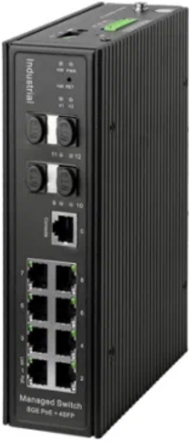 Коммутатор управляемый Wi-Tek WI-PCMS312GF-BT-I