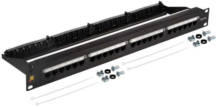 Патч-панель Lanmaster LAN-PPN24U5E