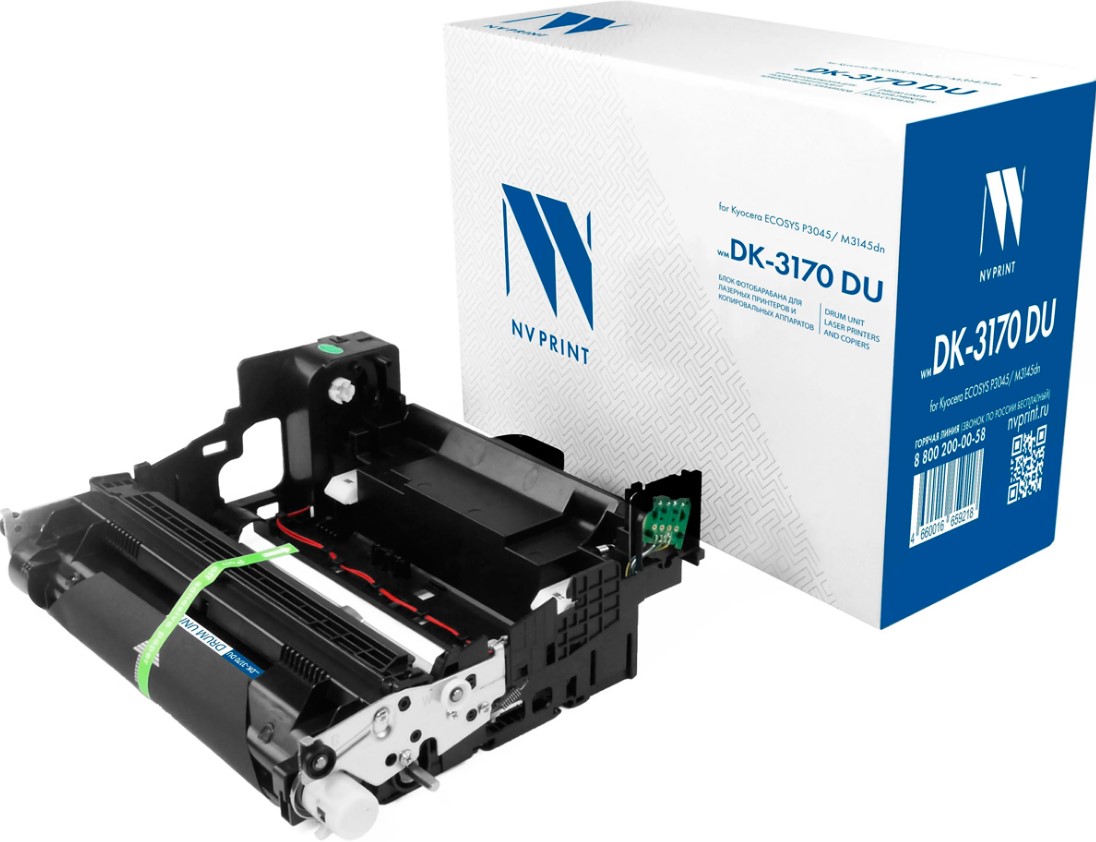 Тонер-картридж NVP NV-DK-3170DU Черный
