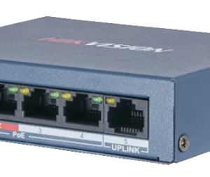 Коммутатор PoE HIKVISION DS-3E0105P-E/M(B)