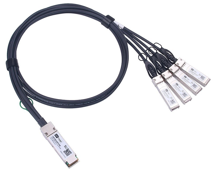 Трансивер QTECH QSC-QSFP-4SFP+CAB1