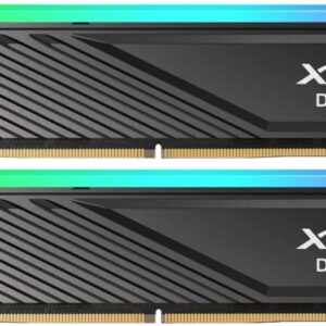 Оперативная память DDR5 32 ГБ (2×16 ГБ) ADATA LANCER RGB, 6000 МГц, [AX5U6000C2816G-DTLABRBK]