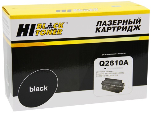 Тонер-картридж Hi-Black HB-Q2610A Черный