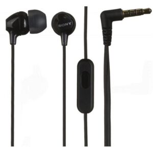 Проводные наушники Sony MDR-EX15AP, Проводной, Внутриканальные, Черный, [MDR-EX15APBZE]
