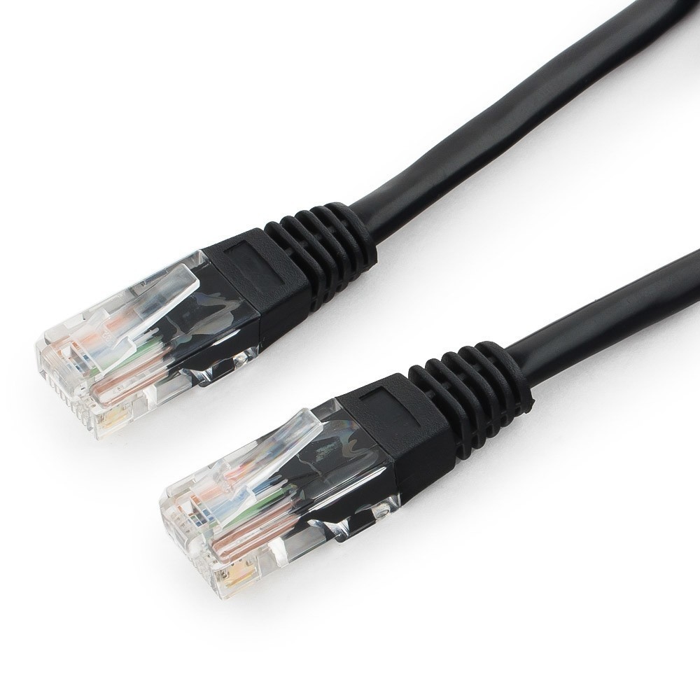 Кабель патч-корд U/UTP 5e кат. 20м Cablexpert PP12-20M/BK