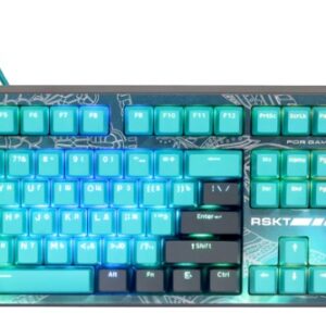 Механическая клавиатура Raskat KM002, USB, Зеленый [KM002-UV-GREEN]