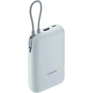 Внешний аккумулятор Xiaomi Power Bank 10000 Ice Blue (Integrated cable)
