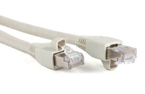 Кабель патч-корд Hyperline PC-LPM-STP-RJ45-RJ45-C6a-2M-LSZH-GY