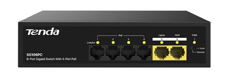 Коммутатор неуправляемый Tenda SG106PC