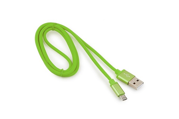 Кабель интерфейсный USB 2.0 Cablexpert CC-S-mUSB01Gn-1M