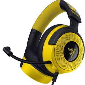 Проводные наушники Razer Kraken V4 X, Проводной, Охватывающие, Черно-желтый, [RZ04-05180300-R3M1]