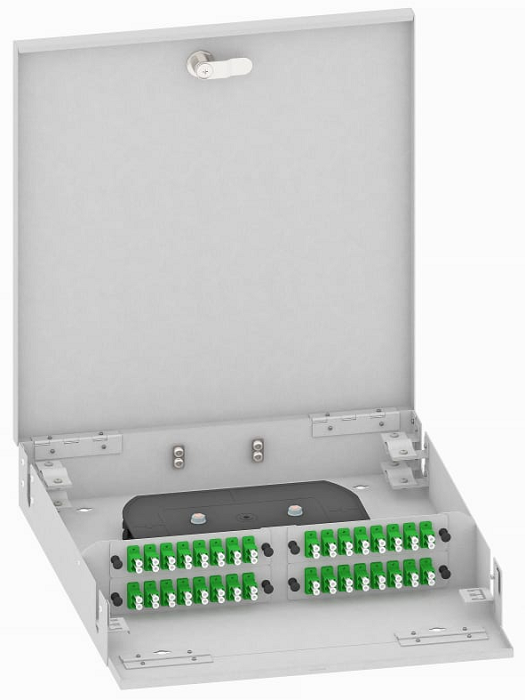 Кросс оптический настенный TopLAN КРН-Top-64LC/A-OS2-GY
