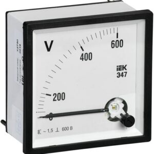 Вольтметр IEK IPV20-6-0300-E