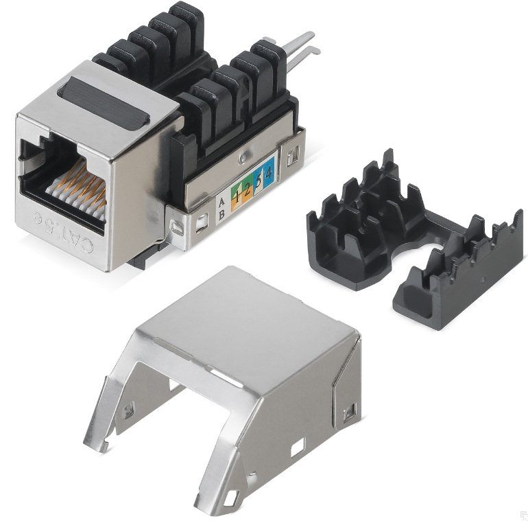 Модуль Cabeus KJ-RJ45-Cat.5E-SH-90